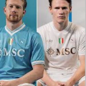 2  Napoli jersey 25-26 Jersey -Home & Away- XL Run Small